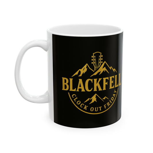 Band Merch Coffee Mug, 11oz - Blackfell Country Rock Blues