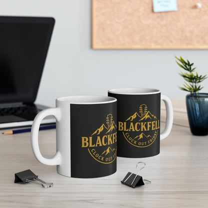 Band Merch Coffee Mug, 11oz - Blackfell Country Rock Blues