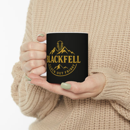 Band Merch Coffee Mug, 11oz - Blackfell Country Rock Blues